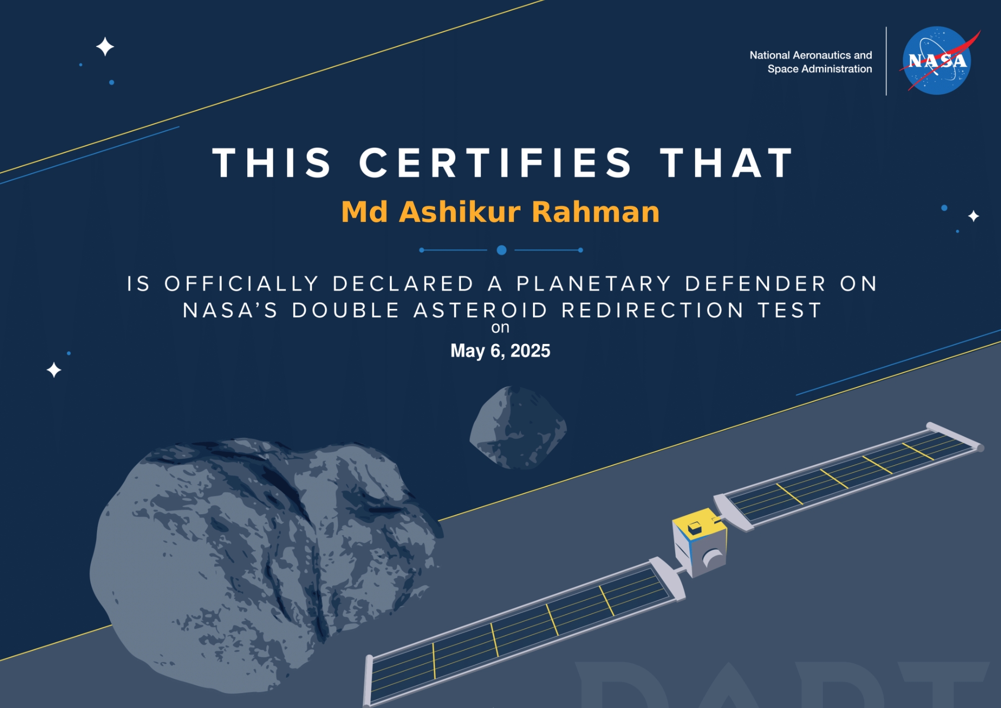 Olympiad Certificate 8